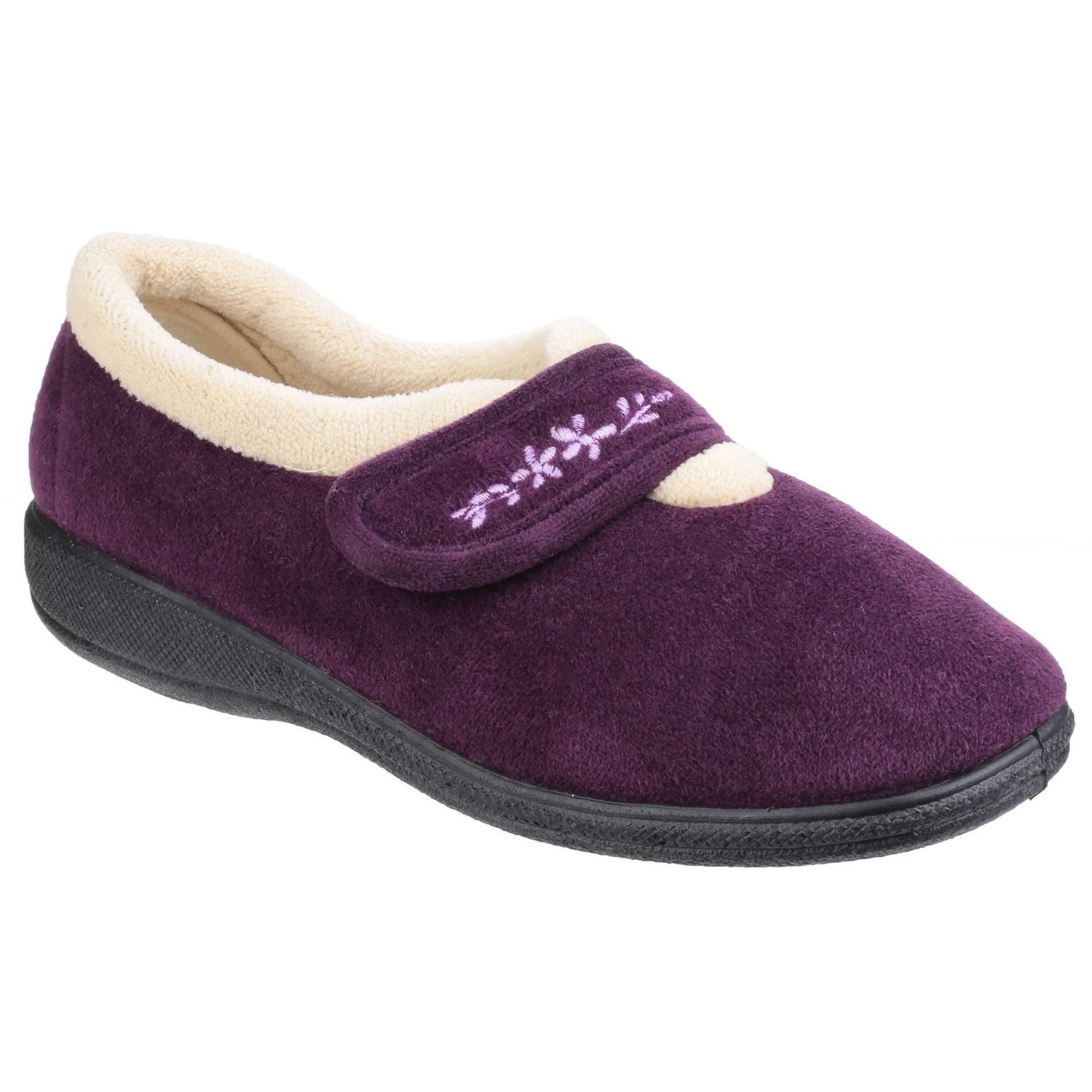 Capa Touch Fastening Memory Foam Slipper, Fleet & Foster