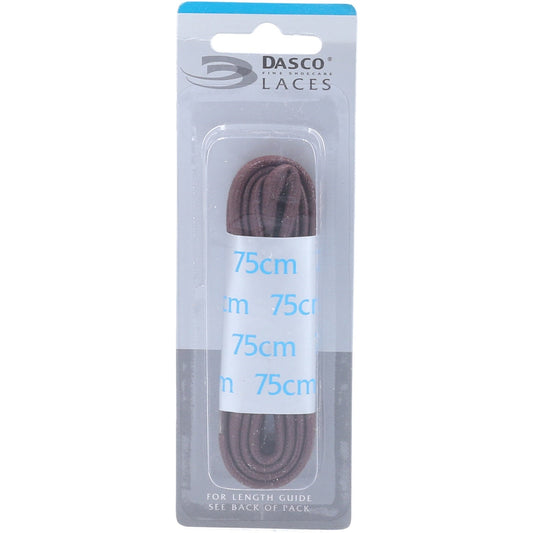 75cm Chunky Waxed Lace 6 Pack, Dasco