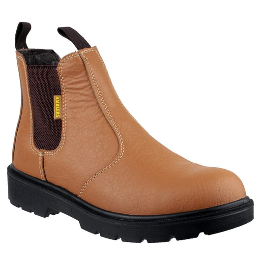 FS115 Dual Density Pull on Chelsea Safety Boot, Amblers Safety