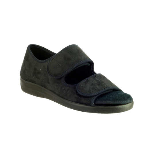 Med Brompton Touch Fastening Slipper, GBS Med