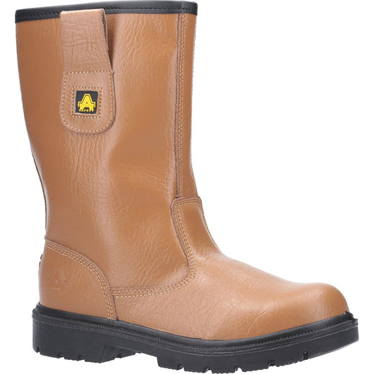 FS124 Water Resistant Pull on Safety Rigger Boot, Amblers Safety