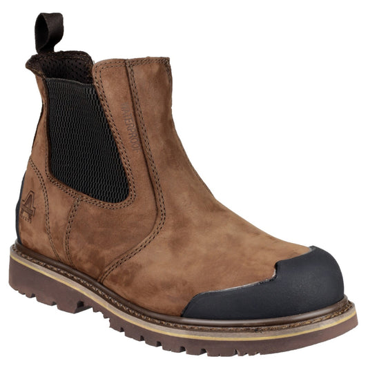 FS225 Goodyear Welted Waterproof Pull On Chelsea Safety Boot, Amblers Safety