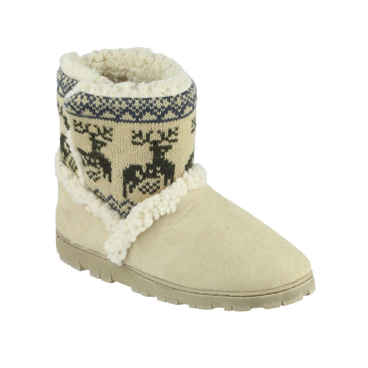 Denmark Jnr Pull On Bootie Slipper, Mirak