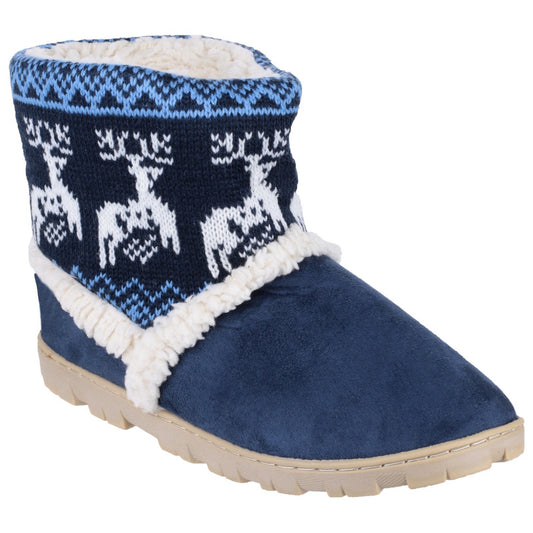 Denmark Jnr Pull On Bootie Slipper, Mirak