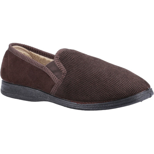 Tim Twin Gusset Slipper, Fleet & Foster