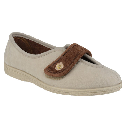 Andrea Touch Fastening Slipper, Mirak