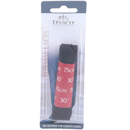 75cm Flat Shoe Lace 6 Pack, Dasco