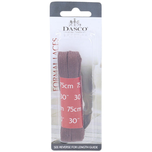 75cm Flat Shoe Lace 6 Pack, Dasco