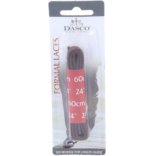 60cm Flat Shoe Lace 6 Pack, Dasco