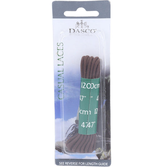 120cm Round Boot Lace 6 Pack, Dasco