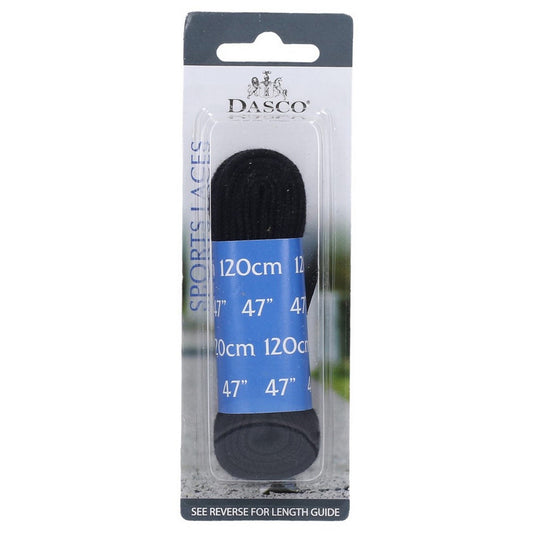 120cm Flat Boot Lace 6 Pack, Dasco