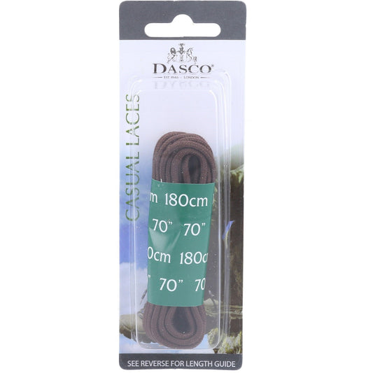 180cm Round Boot Lace 6 Pack, Dasco