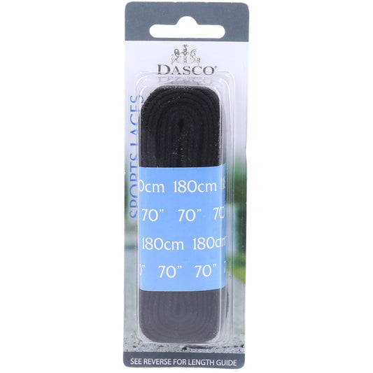 180cm Flat Sports Lace 6 Pack, Dasco