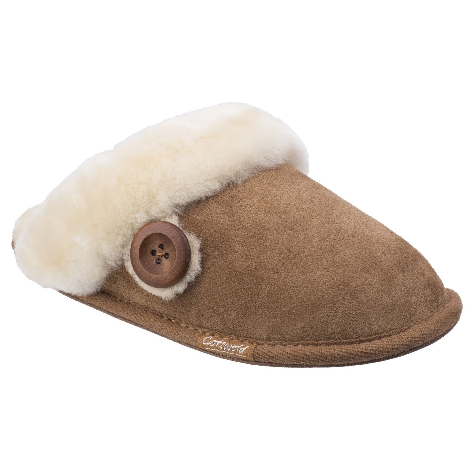 Lechlade Sheepskin Mule Slipper, Cotswold