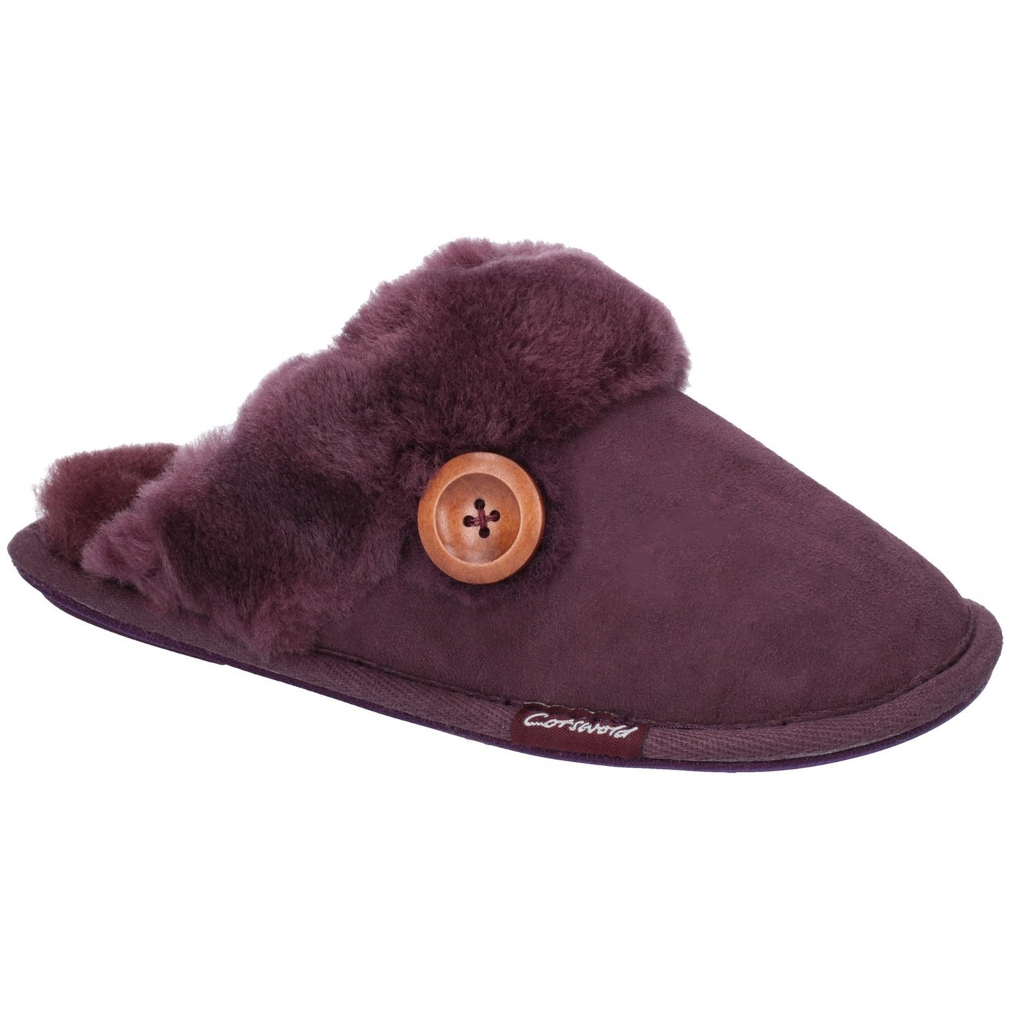 Lechlade Sheepskin Mule Slipper, Cotswold