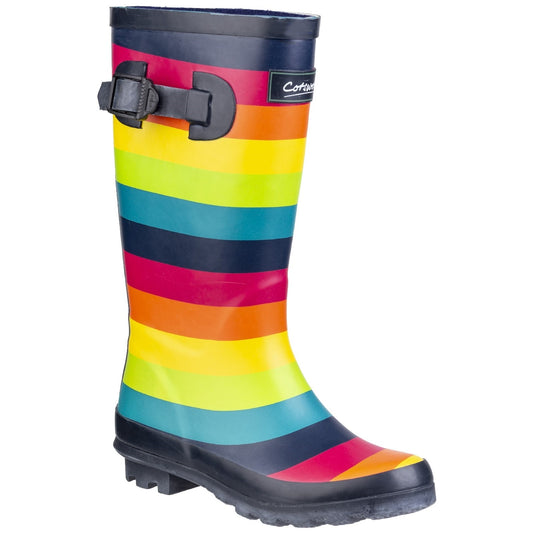 Rainbow Wellington Boot, Cotswold