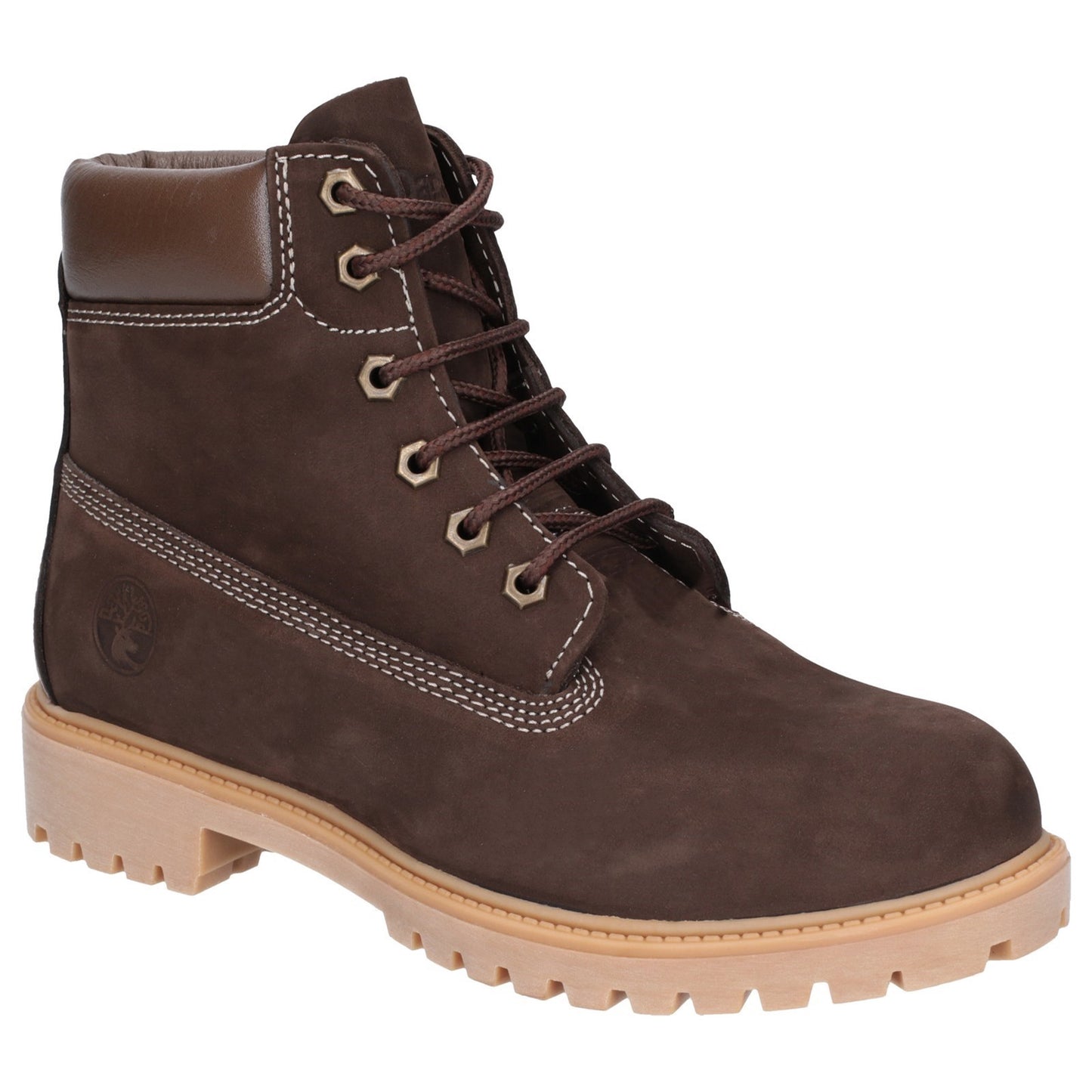 Oak II Lace Up Boot, Darkwood