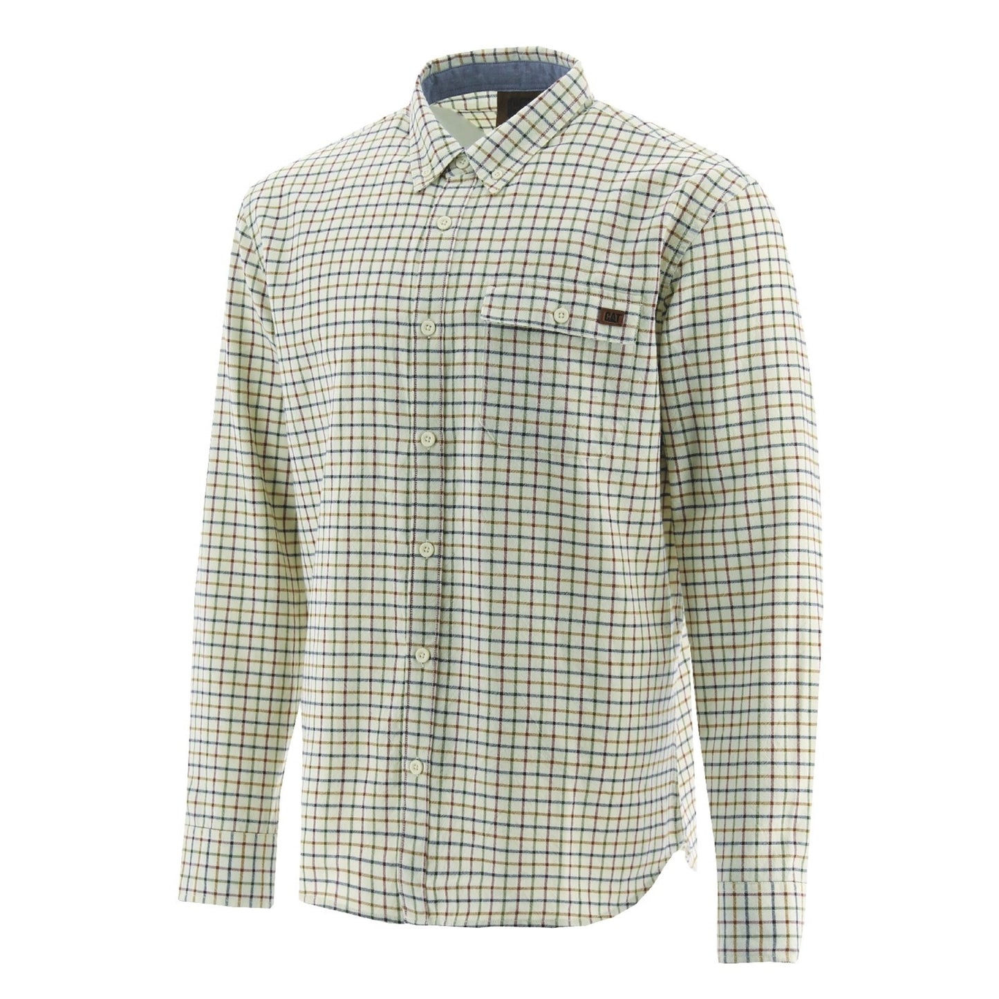 Tattersall Button Down Shirt, Caterpillar