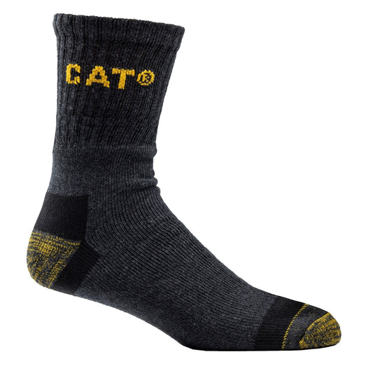 Premium Work Sock 3 Pair Pack, Caterpillar