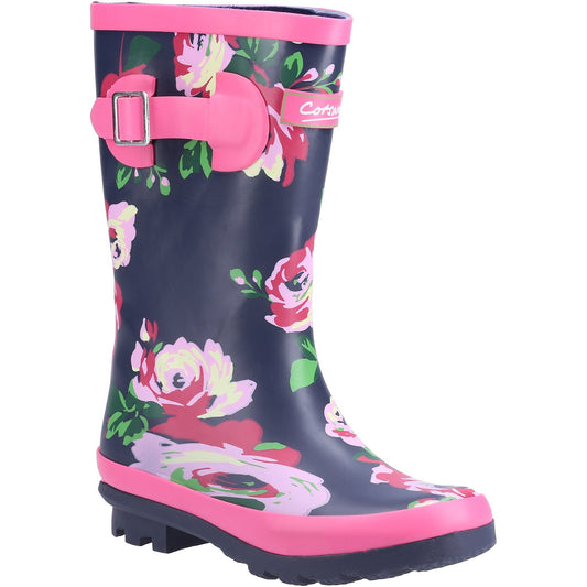 Flower Wellington Boot, Cotswold