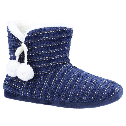 Saturn Knitted Bootie Slipper, Divaz