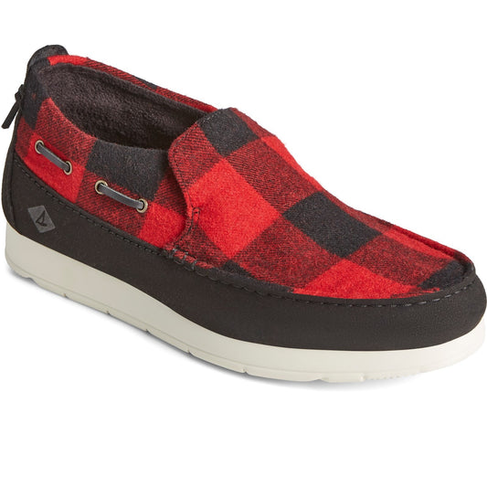 Moc-Sider Buffalo Check Shoes, Sperry