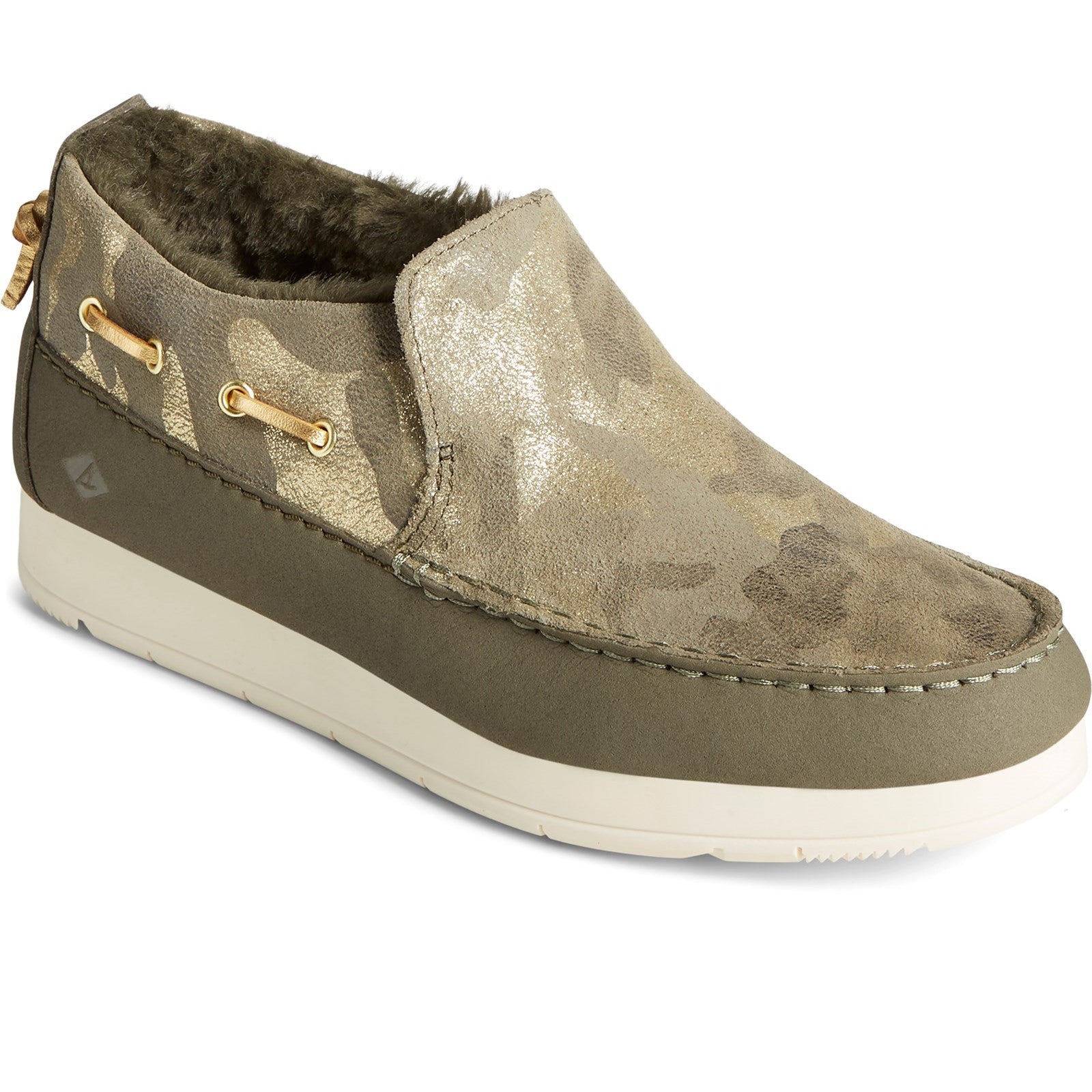 Moc-Sider Metallic Shoes, Sperry