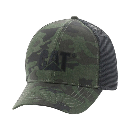 Raised Logo Cap, Caterpillar