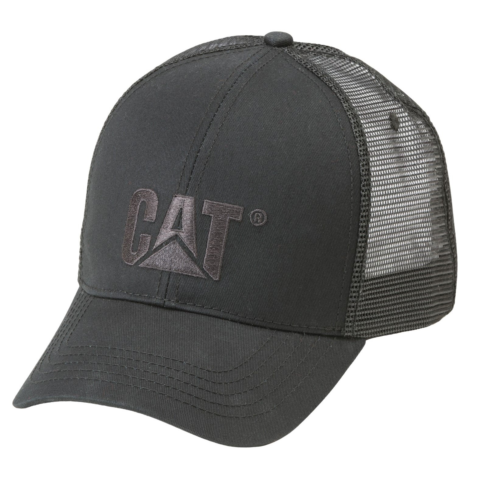 Raised Logo Cap, Caterpillar