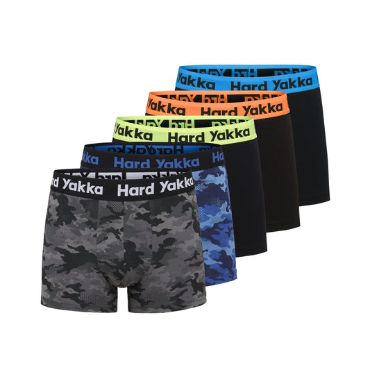 Cotton Trunk Five Pack, Hard Yakka