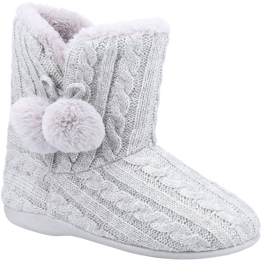 Apple Knitted Bootie Slipper, Fleet & Foster