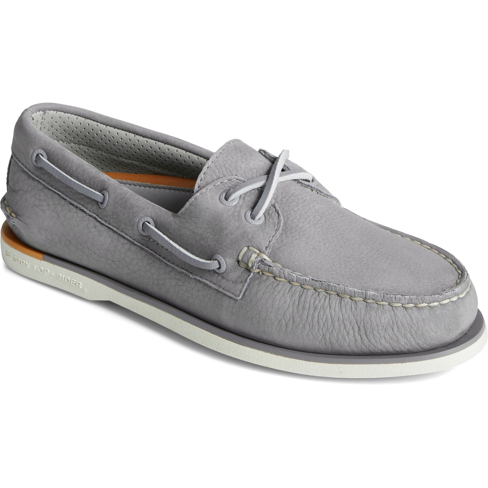 Gold Authentic Original 2-Eye Nubuck Shoe, Sperry