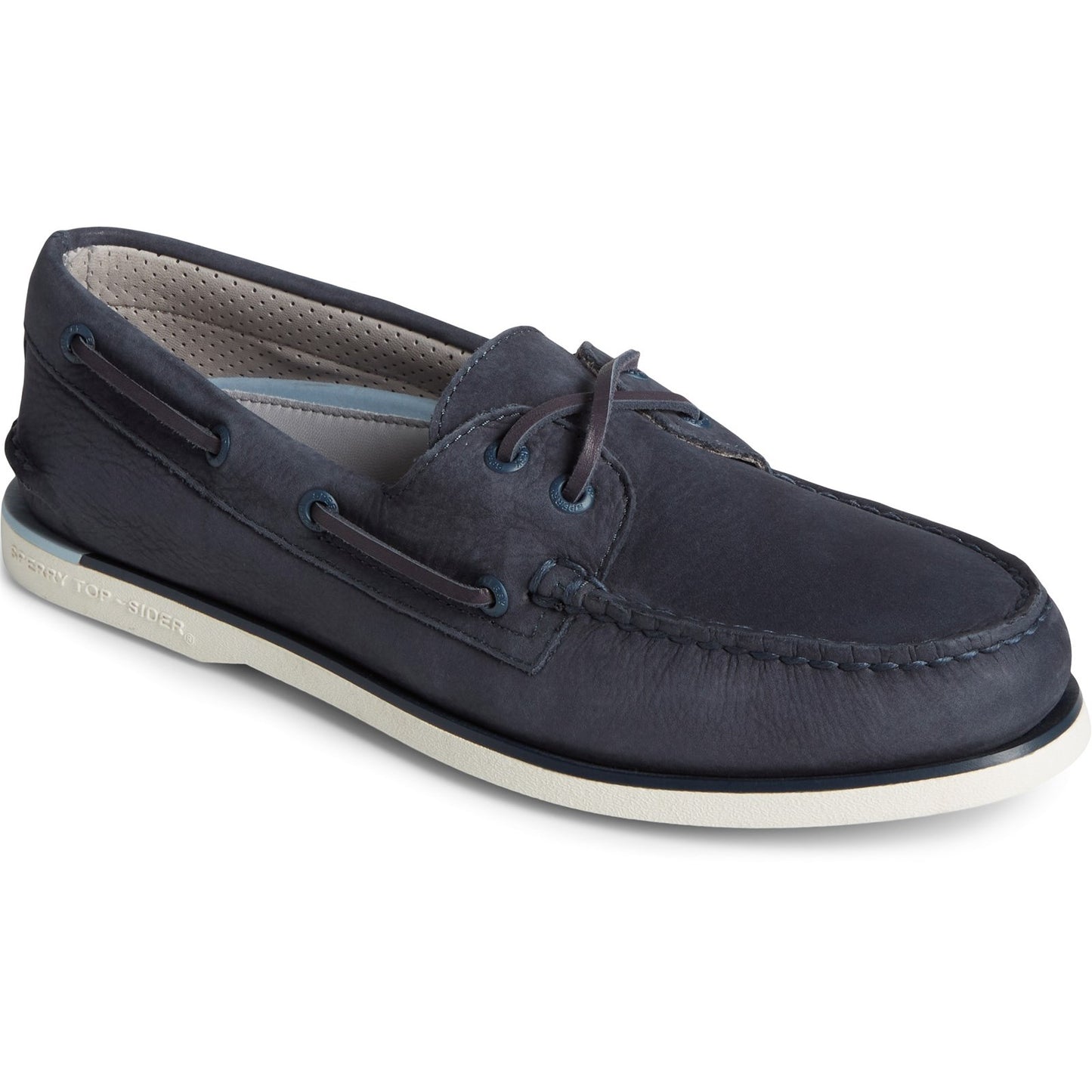 Gold Authentic Original 2-Eye Nubuck Shoe, Sperry