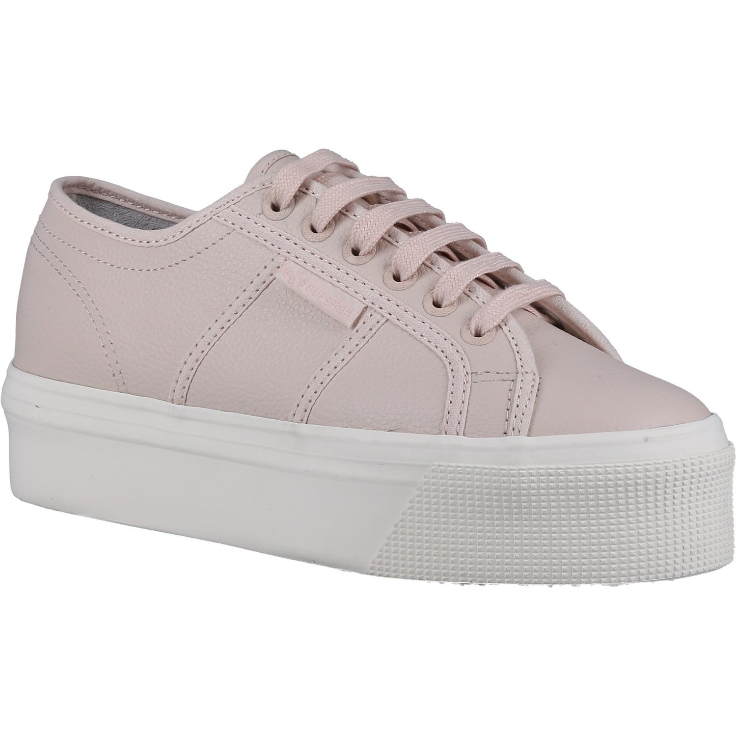 2790 Tumbled Leather Trainer, Superga