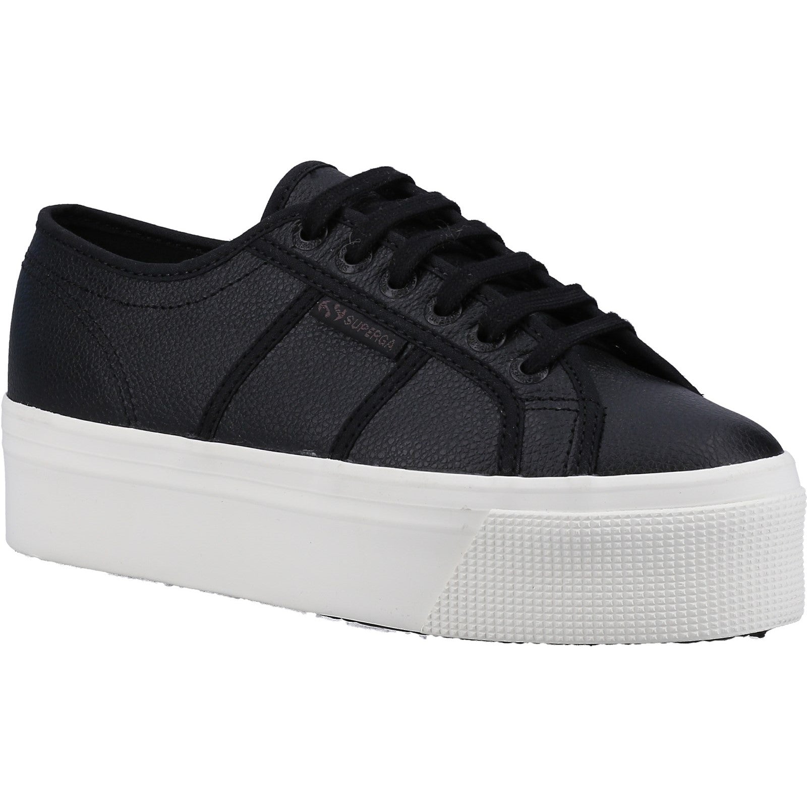 2790 Tumbled Leather Trainer, Superga