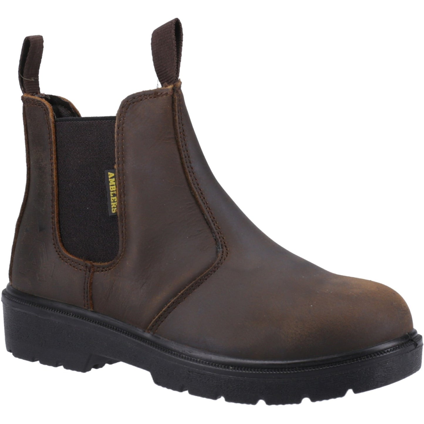 FS128 Hardwearing Pull On Safety Dealer Boot, Amblers Safety