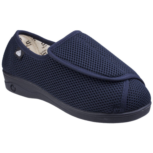 300 Touch Fastening Slipper Wide Fit, Celia Ruiz