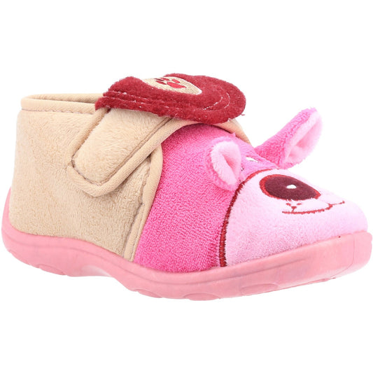 Bungle Touch Fastening Bootie Slipper, Mirak